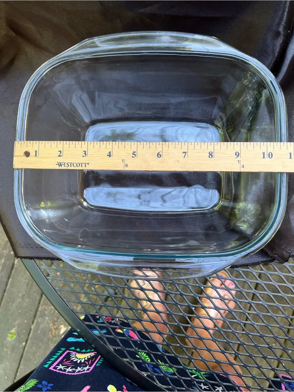 PYREX deep casserole dish